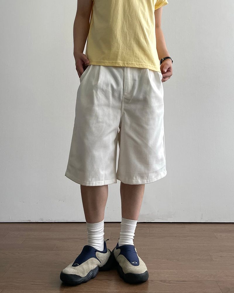 Clean Bermuda Cotton Pants