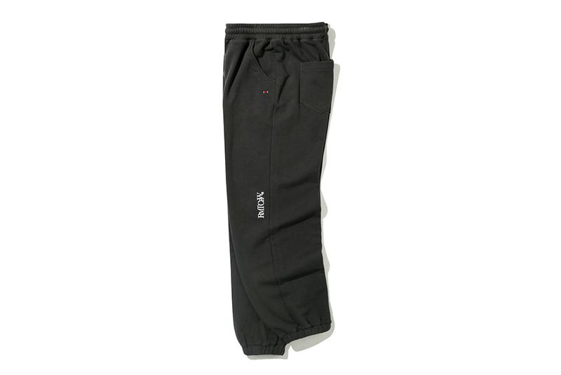 RECENT LOGO SWEAT PANTS_CHARCOAL