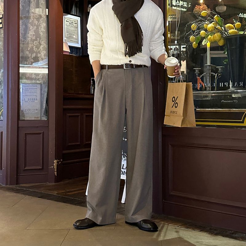 lemenne（ルメンヌ）の「LMN Essential Pintuck Wide Slacks (3 colors)（Pants）」