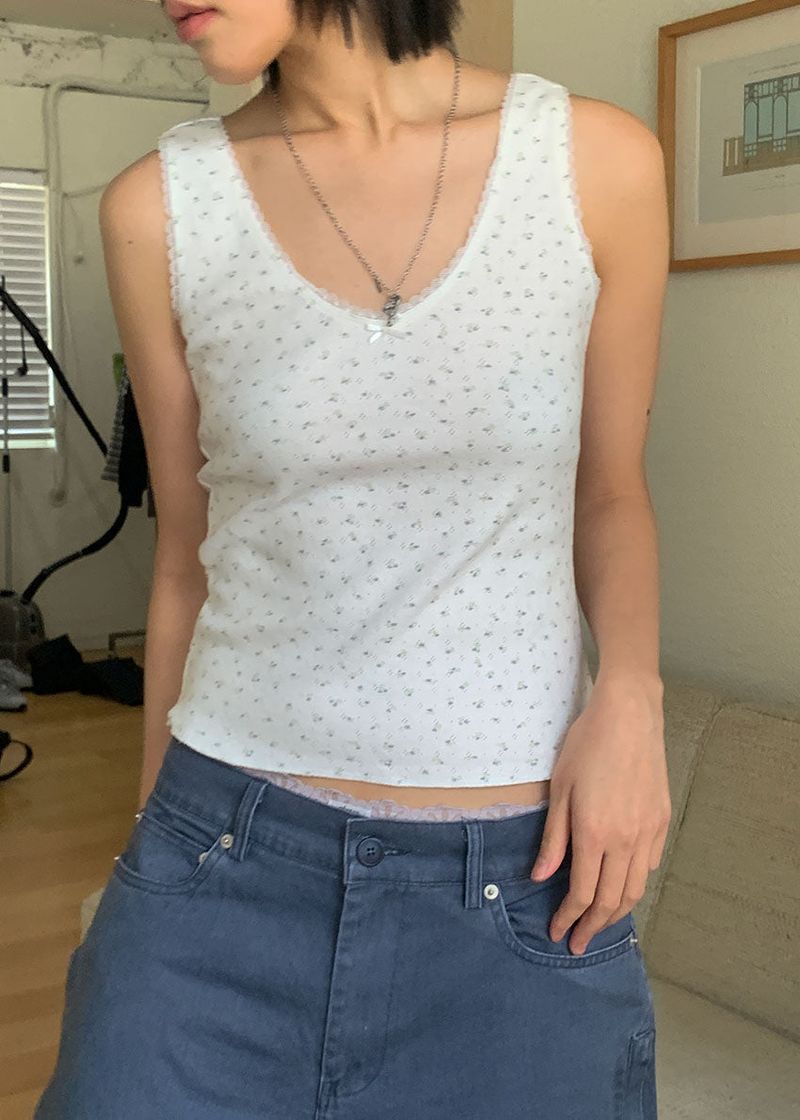 BLOSSOM PUNCHING SLEEVELESS
