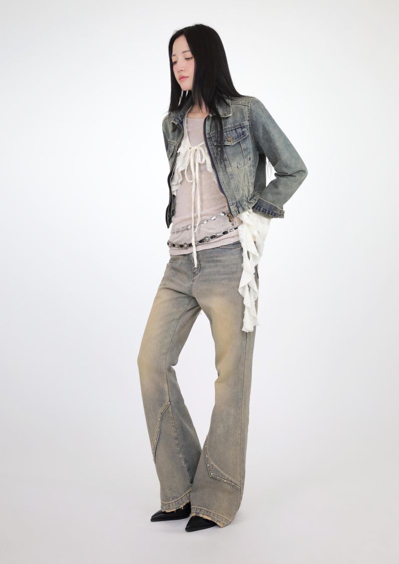StrongSilhouette Denim jacket