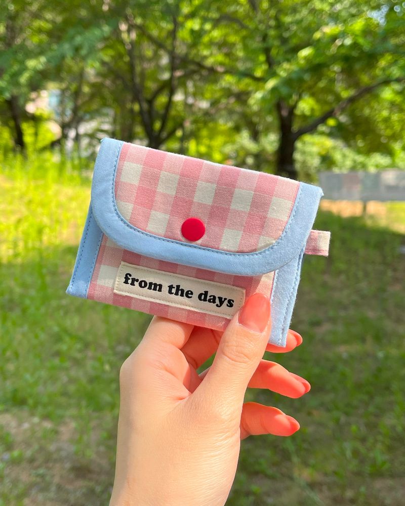 【MADE】Fabric Mini Card Wallet - S