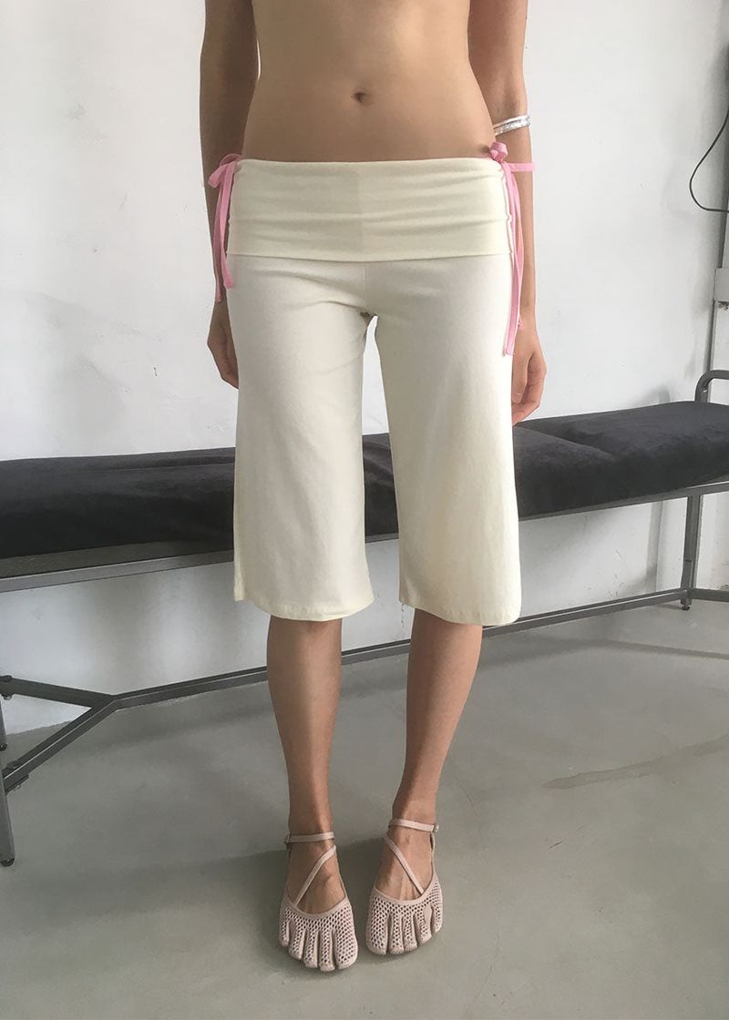 FOLDING REGULAR CAPRI PANTS
