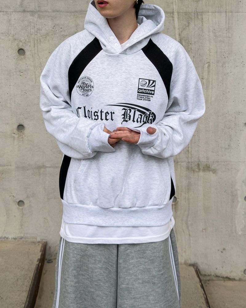 Dual Raglan Warmer Hoodie