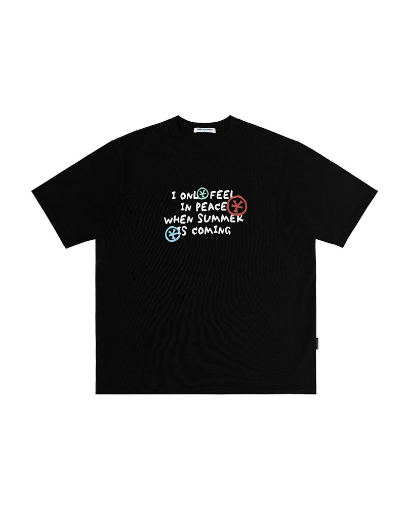 DirtyCoins(ダーティーコインズ)の「Feelin Peace T-shirt - Black(Tops)」
