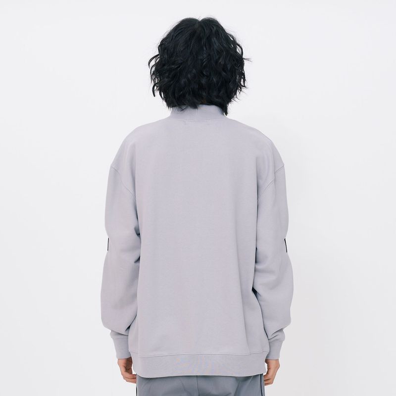 Square point Sweatshirts [Gray]
