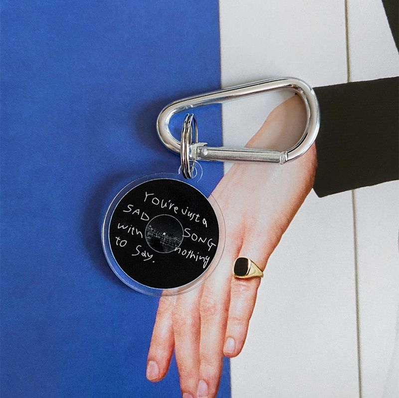 Sound is Colour! Keyring (Black)