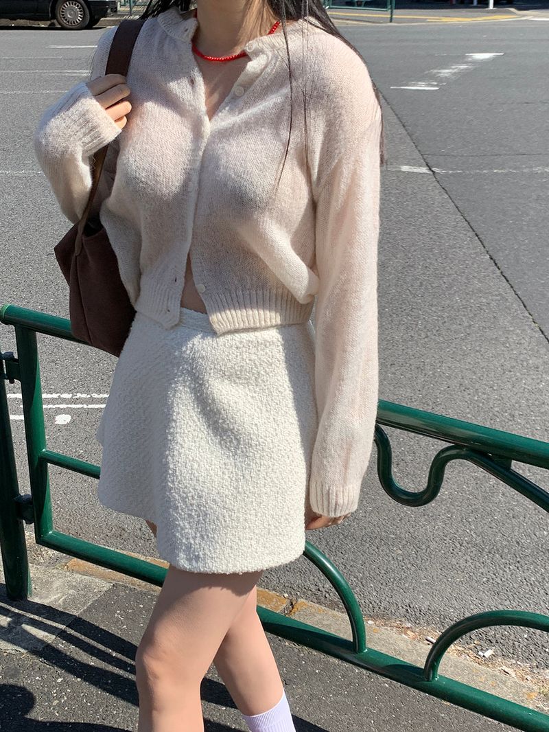 [MADE] Hashh wool round cardigan