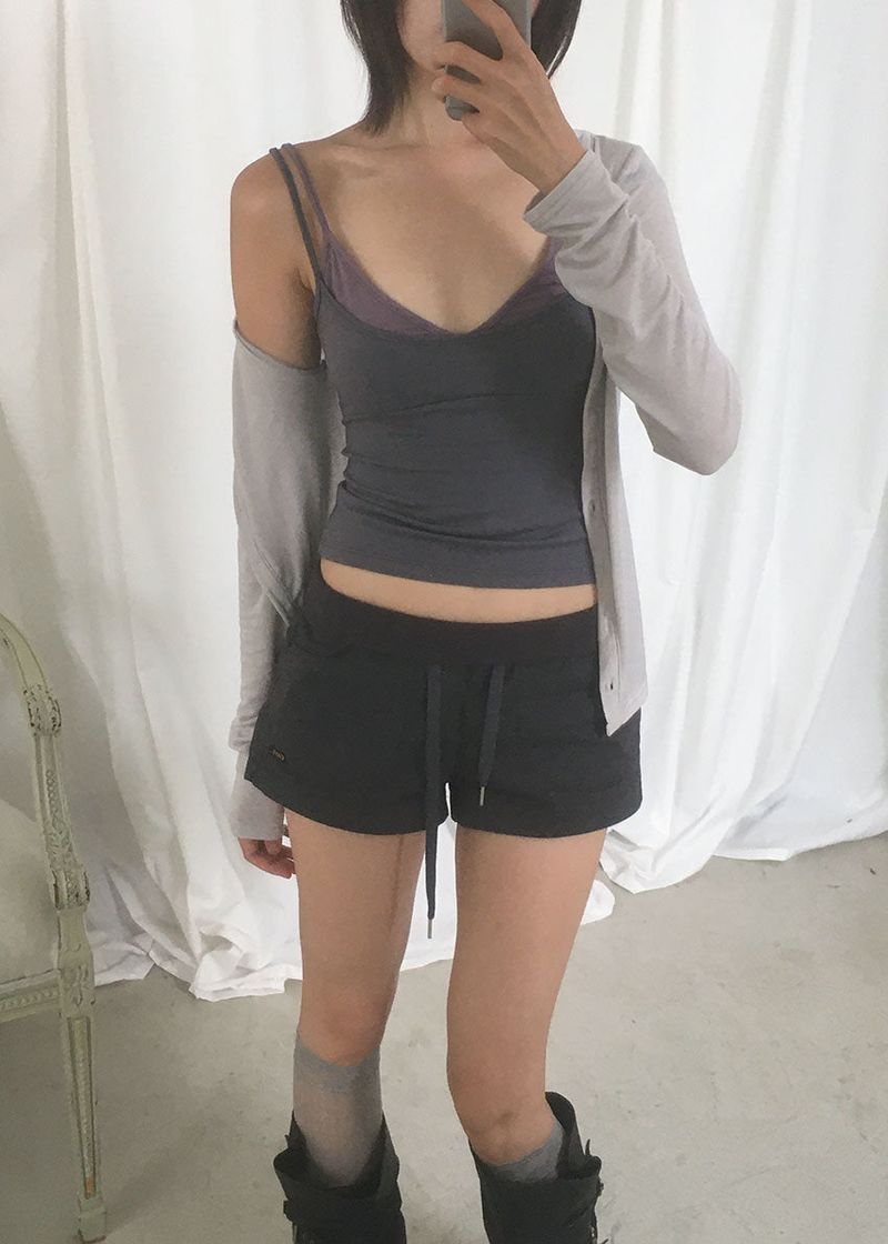 RIB BANDING SHORTS (3color)