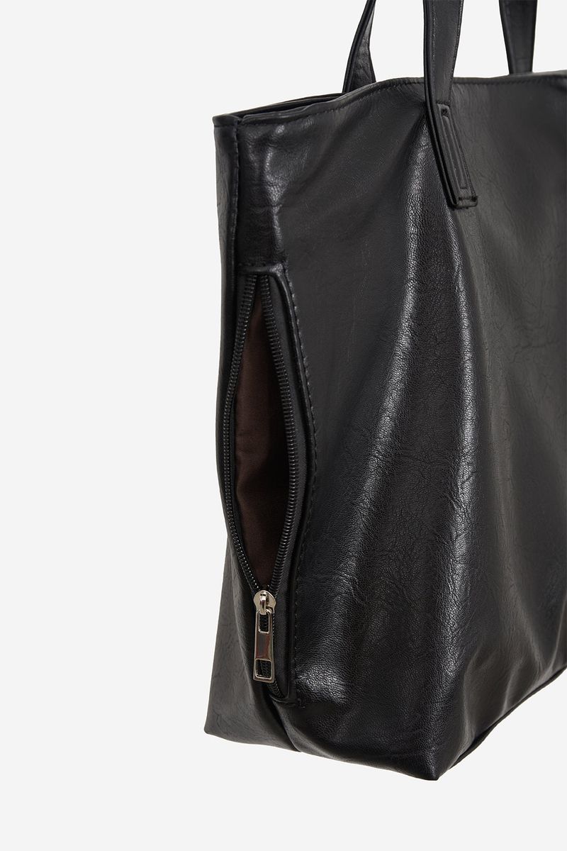 Tramp basic leather shoulder bag