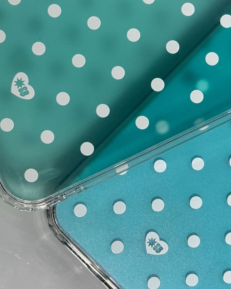 DOT JELLY Gel Hard Slim Phone Case - Mint