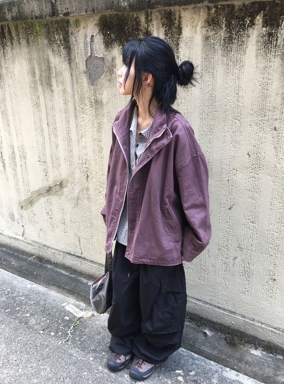 26FW★ [BAONHAUS] Hoimin Round Collar Check Blouse