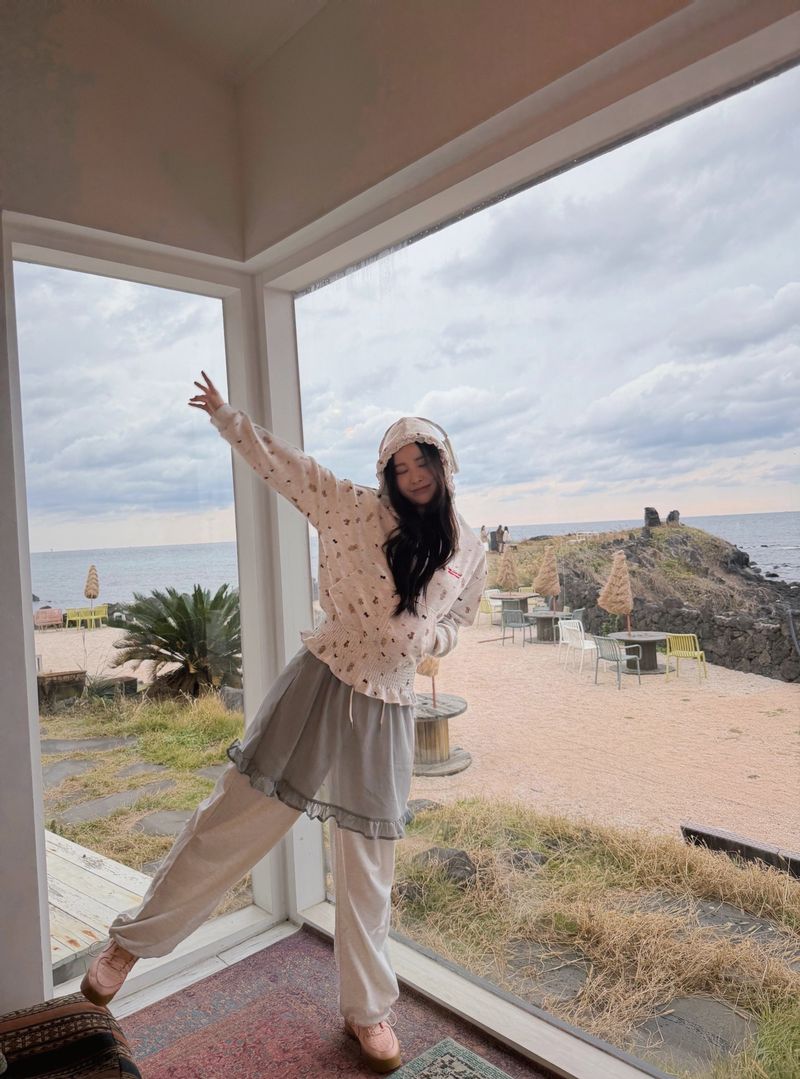 Chiffon Wrap Layered Banding Pants