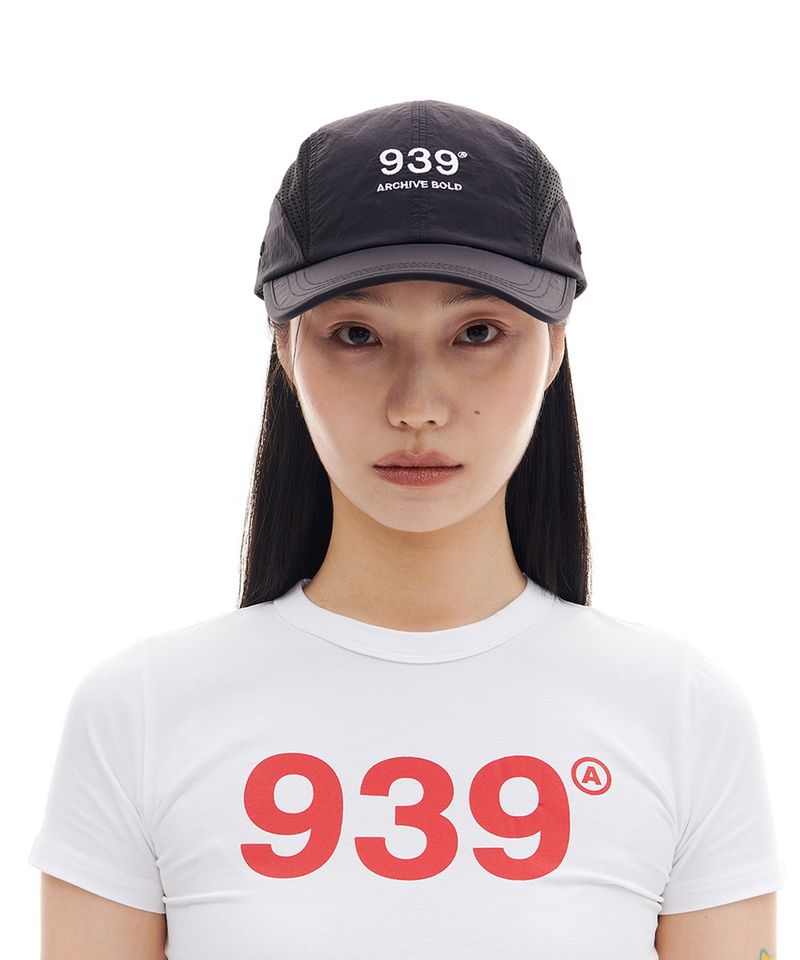 ARCHIVE BOLD（アーカイブボールド）の「SMALL LOGO MESH CAMP CAP (BLACK)（Hats）」