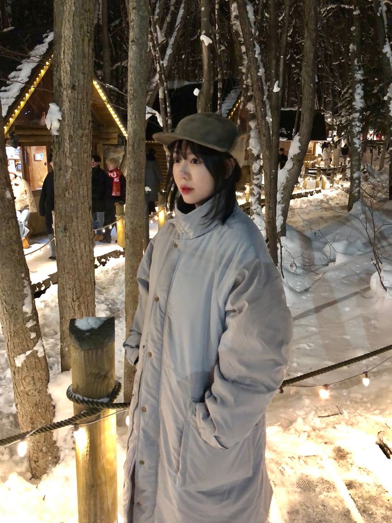 (quilted beam) Biei raglan padding coat