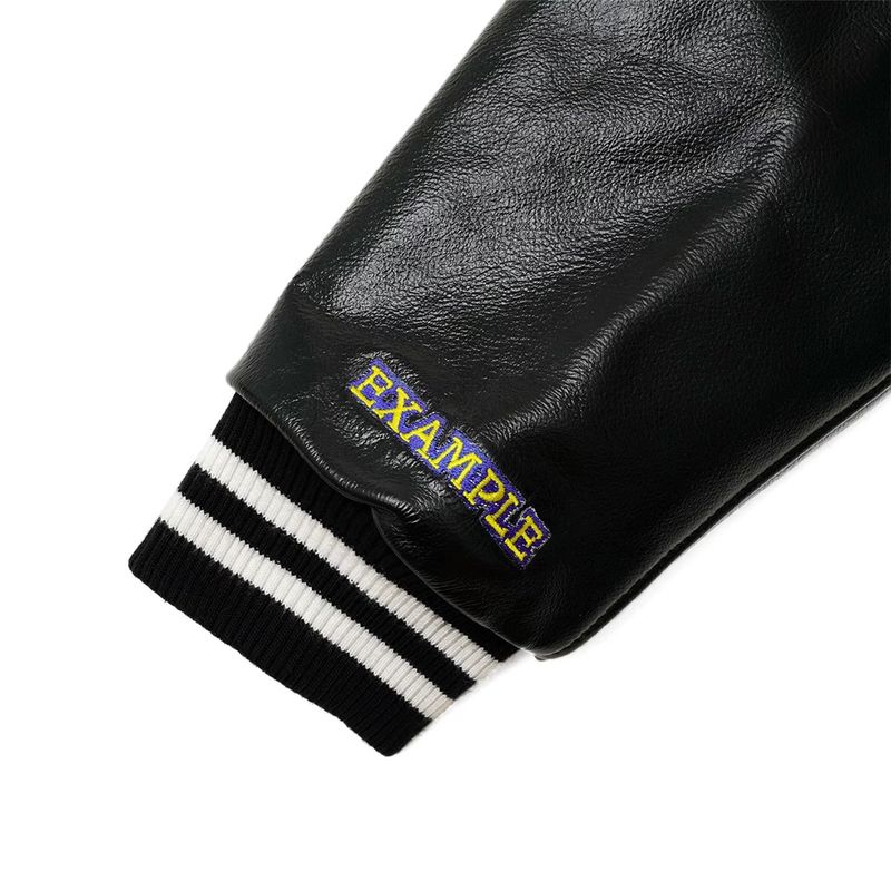 EXAMPLE x STREET FIGHTER II EXAMPLE FIGHTER STADIUM JACKET