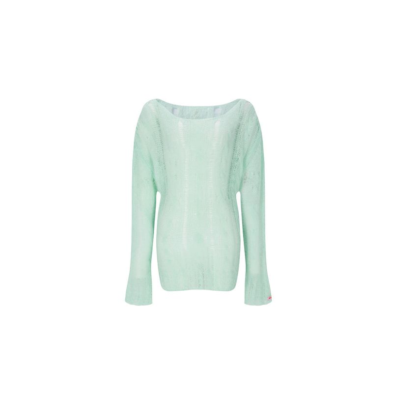 MINJIENA（ミンジエナ）の「cotton candy knit mint（Tops）」