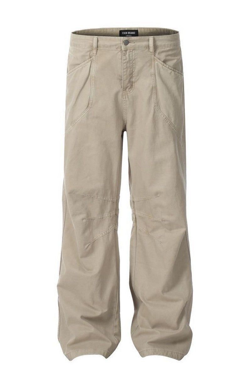 Relaxed Wide Straight Jeans
