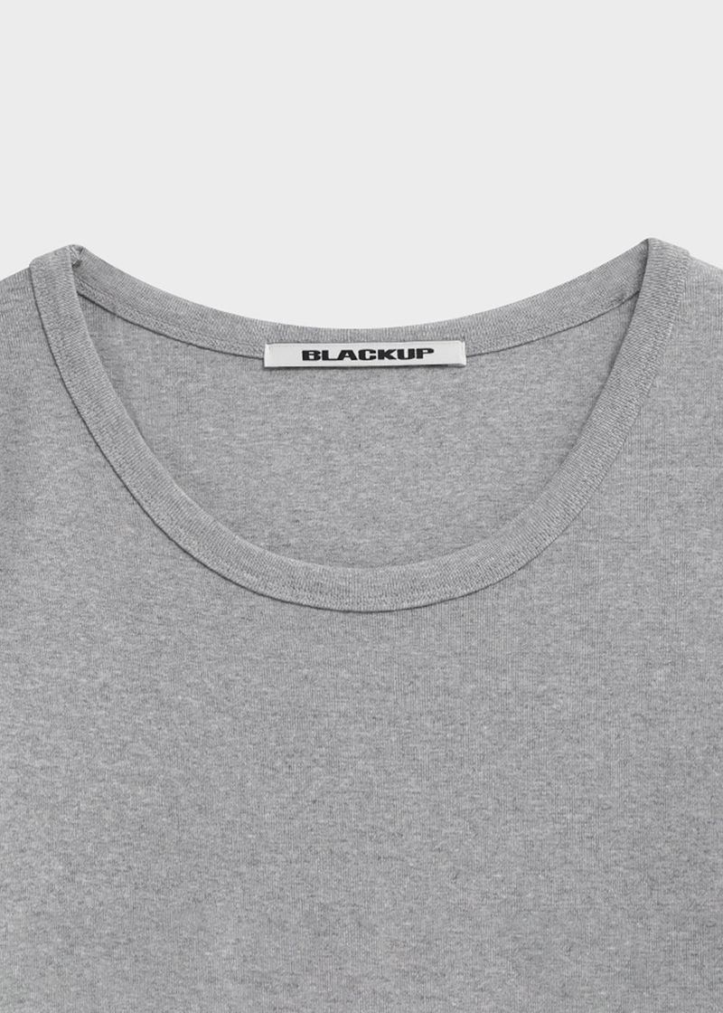 [B-BASIC] Standard U-Neck Short Sleeve T-Shirt (3SIZE)