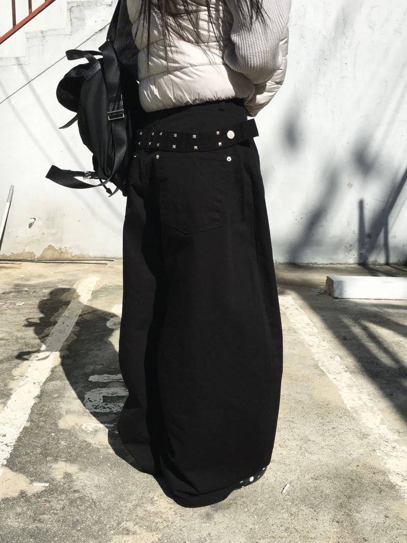 Kerry Backstud Belted Balloon Pants (2c)