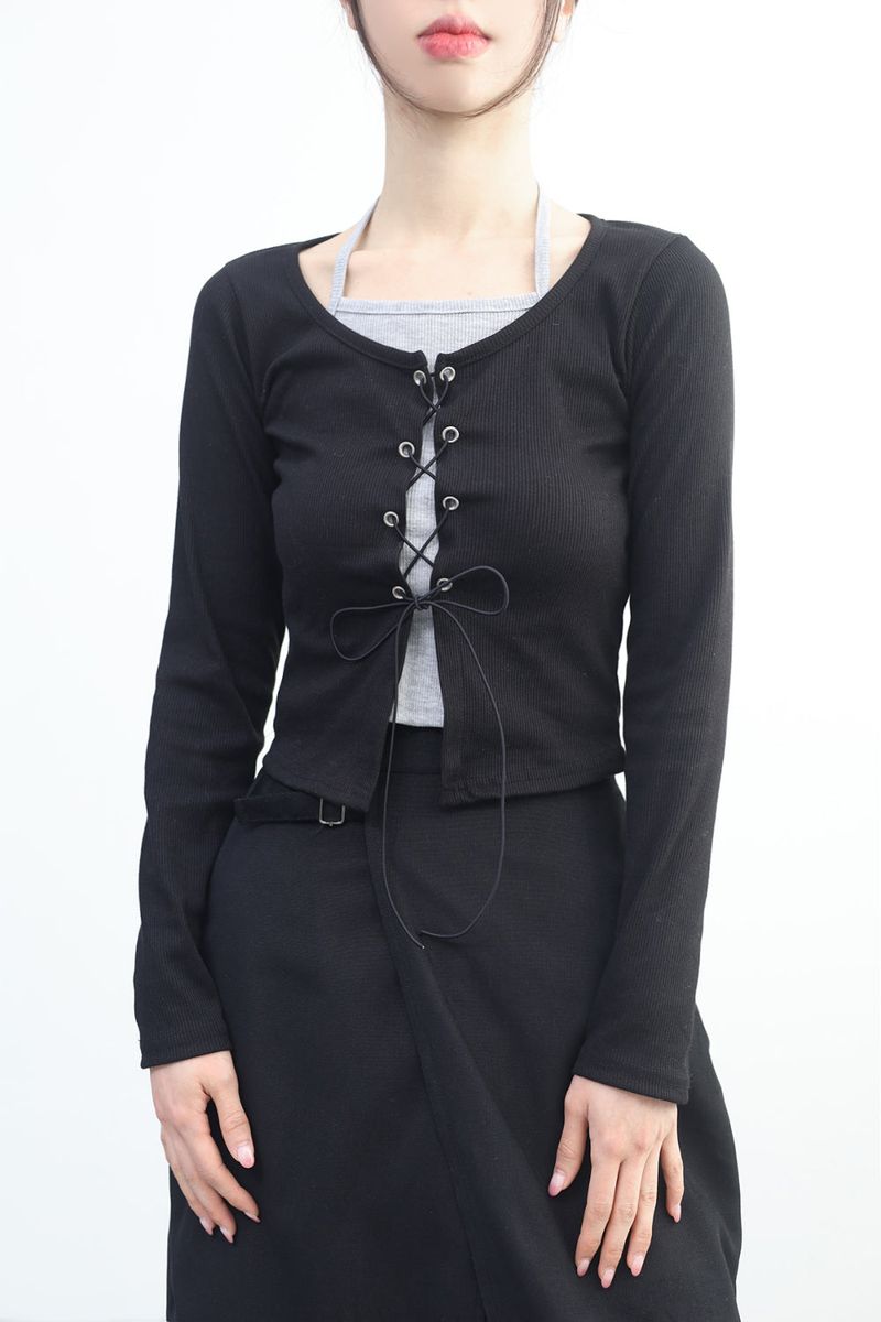 NONCODE（ノンコード）の「Mystic Corset Layered T-Shirt（Tops）」