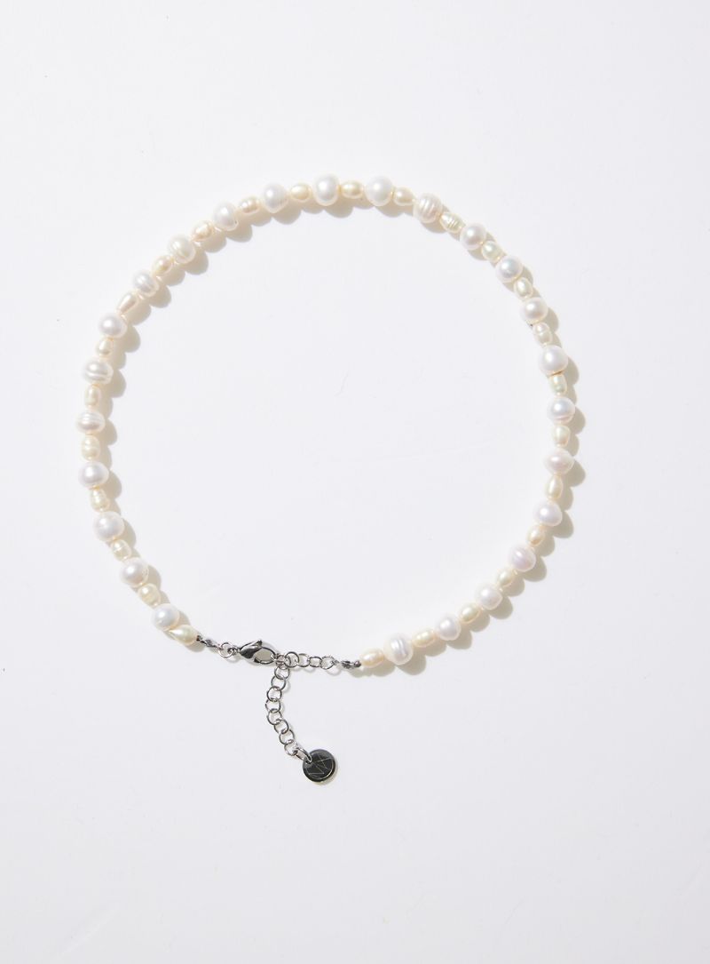 MIXTURE.(ミクスチャー)の「MP017 FRESHWATER PEARL WITH NATURAL STONE NECKLACE(Accessories)」