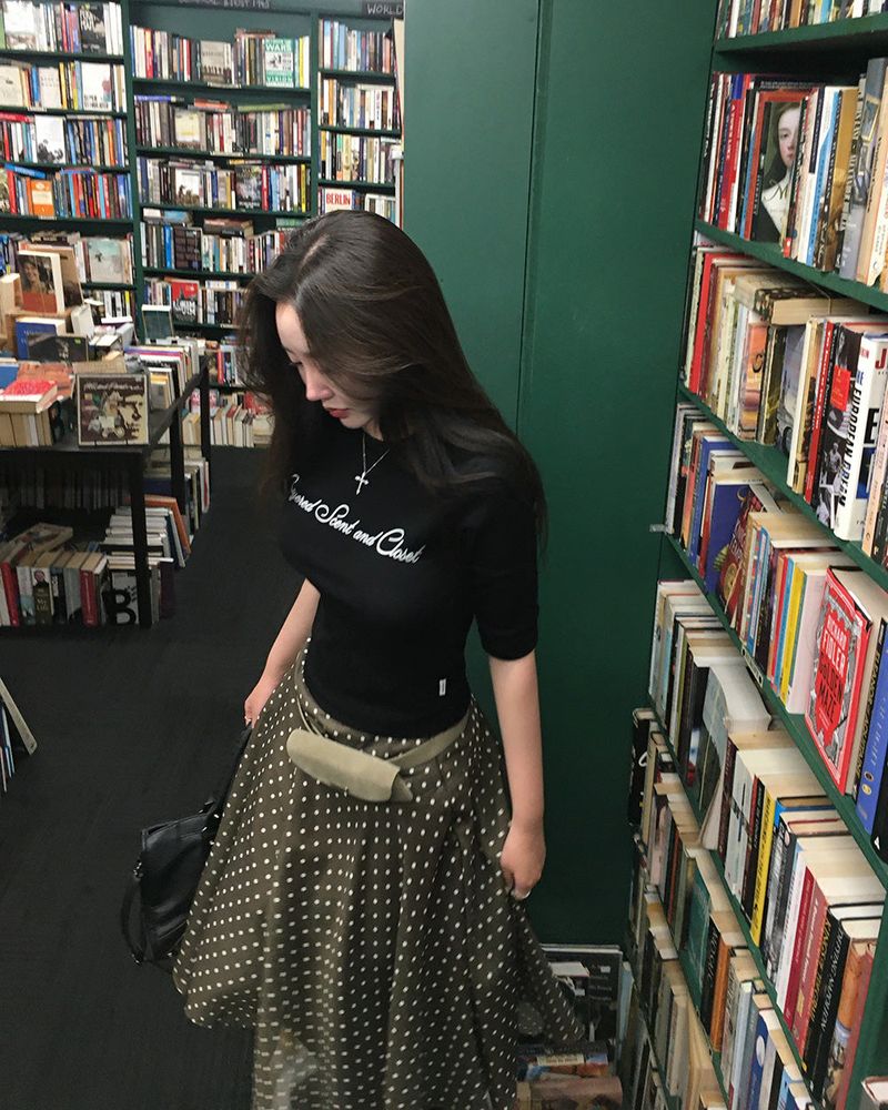 [ORIGINAL] Kia Unbalanced Layered Skirt