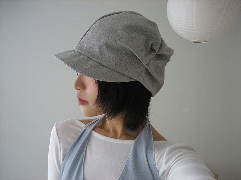 COTTON SHIRRING CAP
