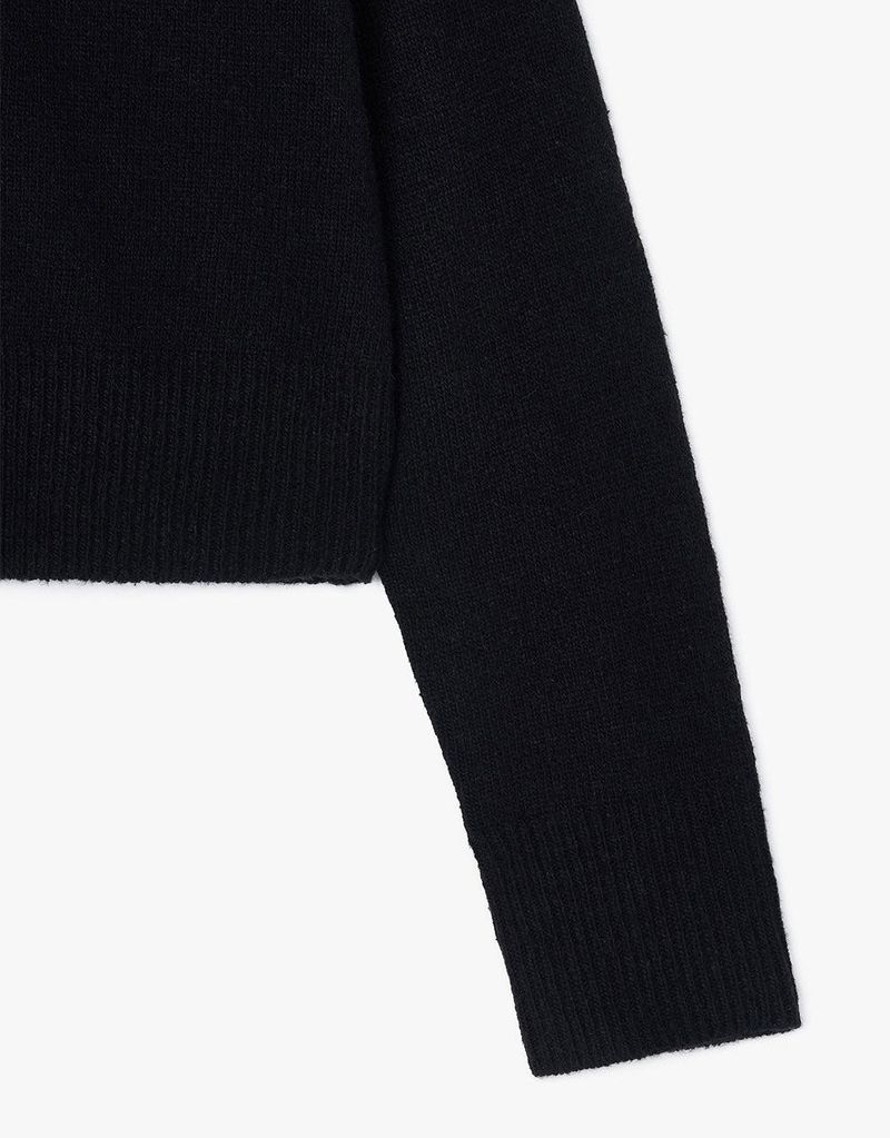 ショールセットカーディガン (ブラック)