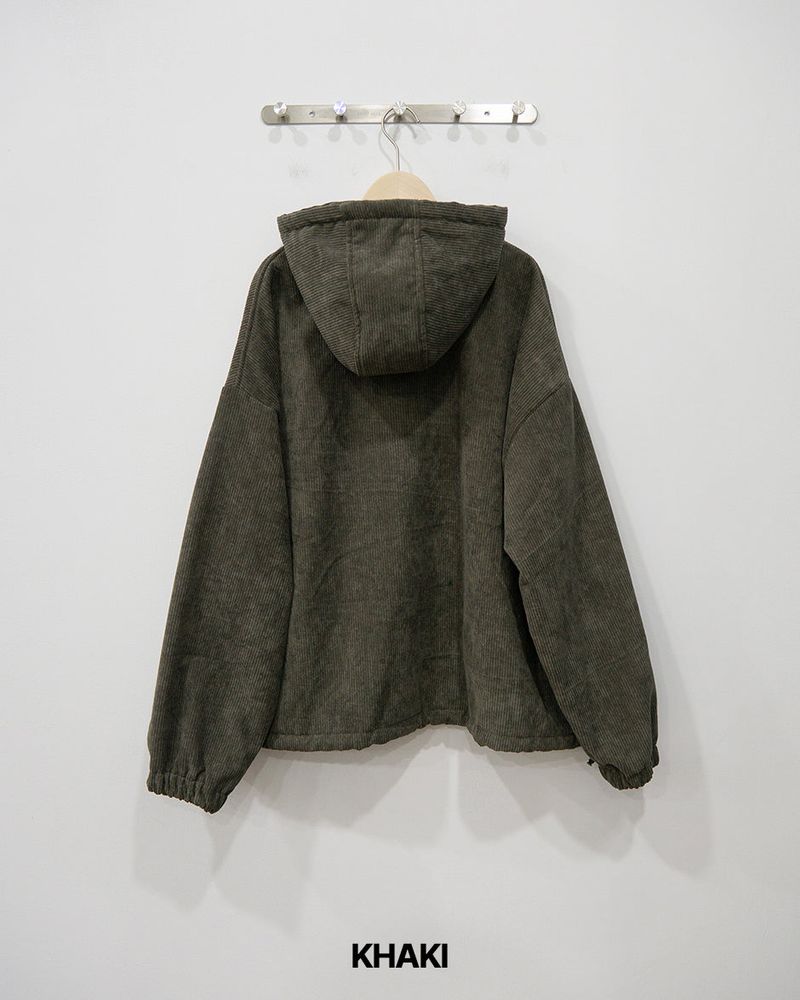 North Corduroy Hooded Jacket