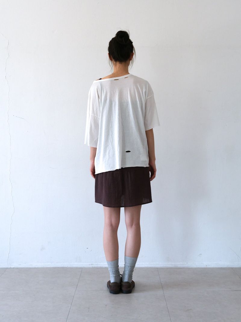 Bohemian Destroyed T-shirt (White)