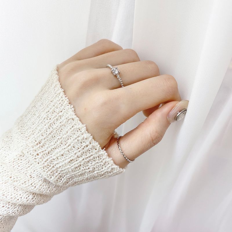 Royal Pearl Ring Set (2 color)