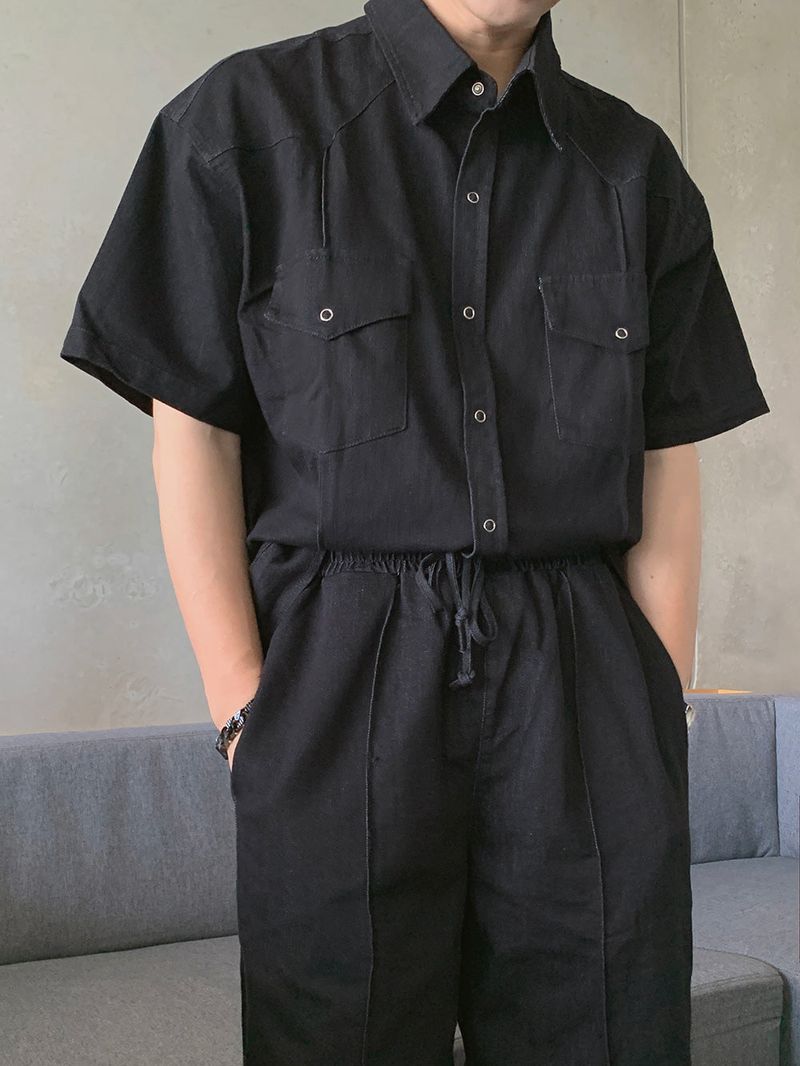 ASCLO Western Denim Set Up (2color)