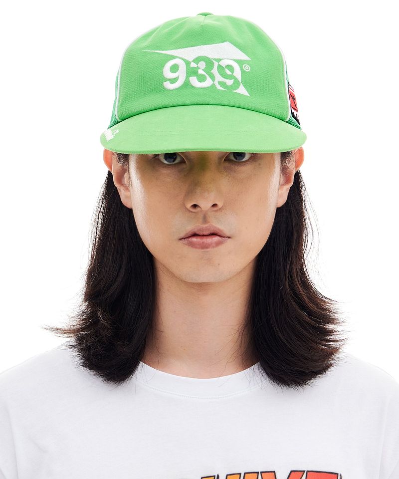 ARCHIVE BOLD（アーカイブボールド）の「[Archive Bold X Diadora] SYMBOL LOGO TRUCKER CAP (GREEN)（Hats）」