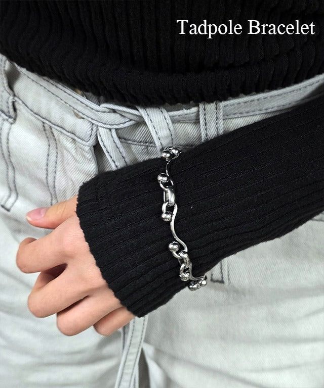 s.steel silver ball bracelet