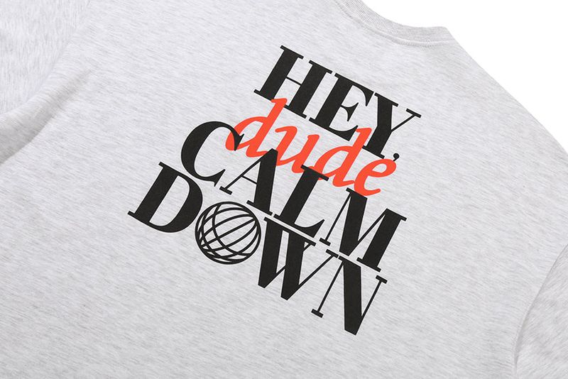 LETTERING LONG SLEEVE_LIGHT GREY