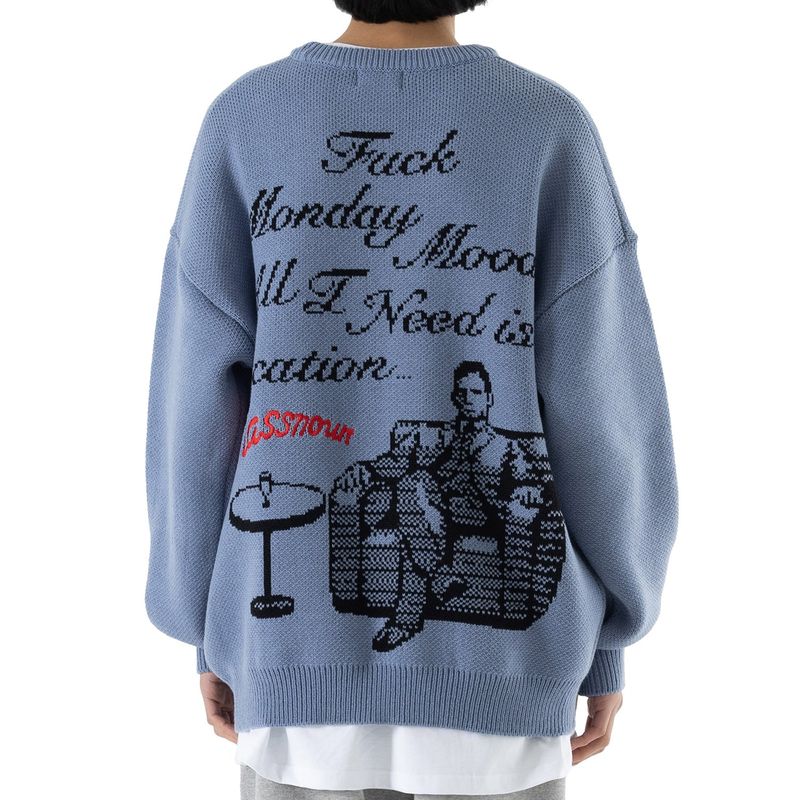 MONDAY MOOD KNIT MSHNT001-BG