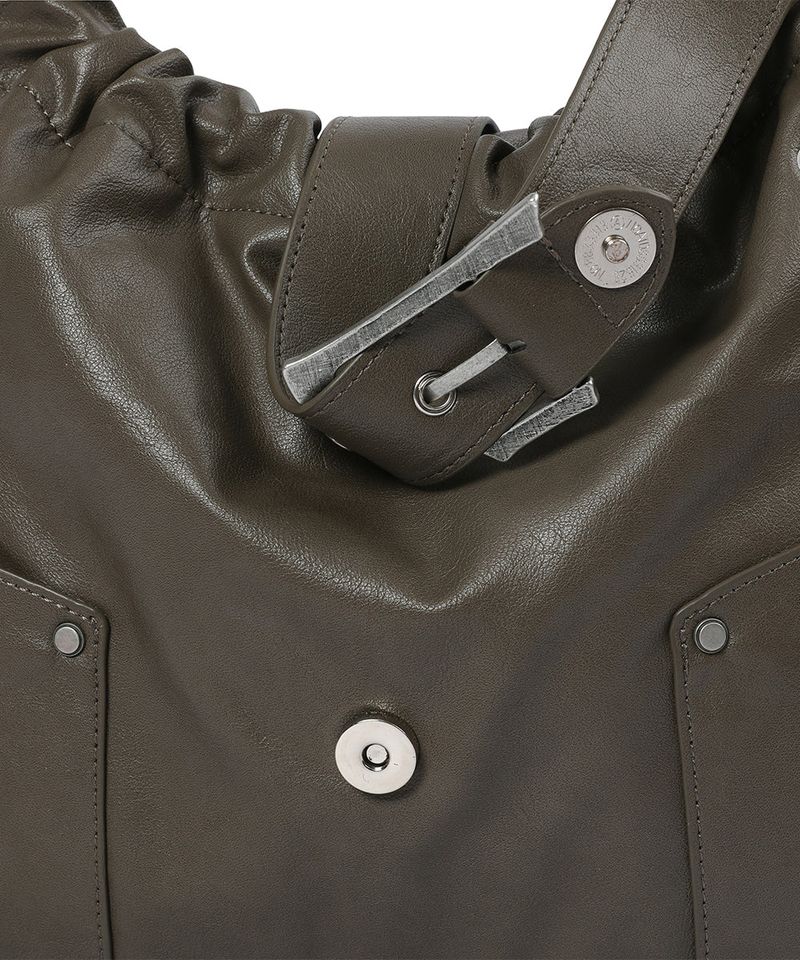 26SS★ Trapezium draped 004 bag