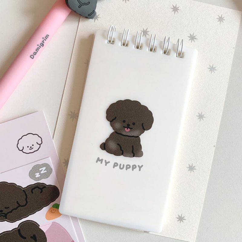 【1+1 SET】 Puppy Durable Removable Sticker