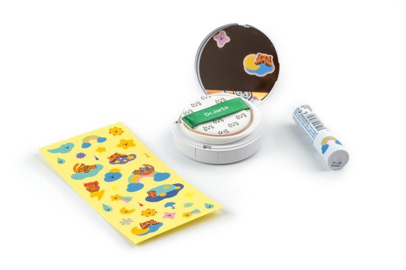 WEATHER TIGER MIX STICKERS (CLEAR)