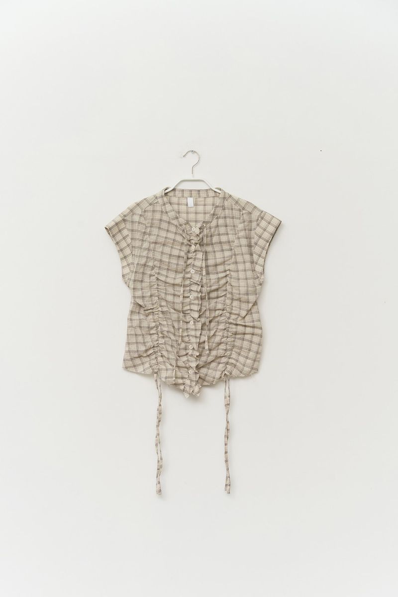 (W) Fable Shirring Blouse