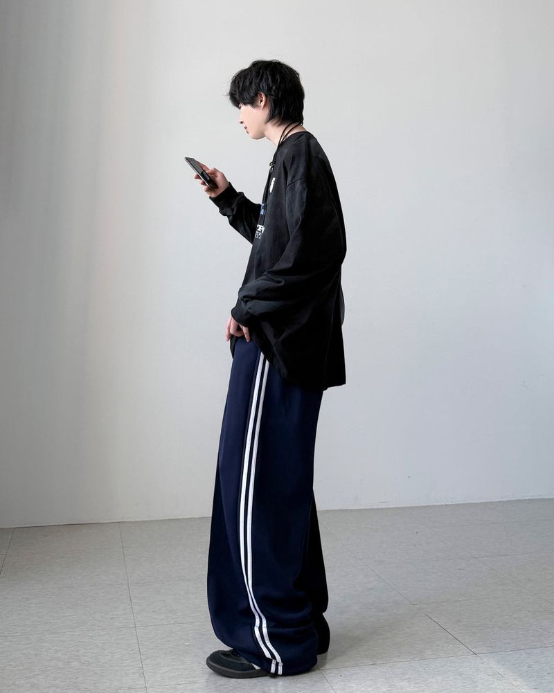 Lionel Track Wide Pants