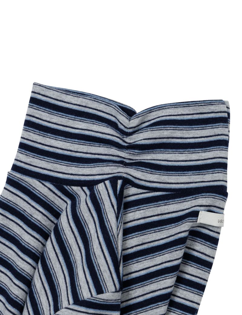 STRIPE TURTLENECK TEE(NAVY)