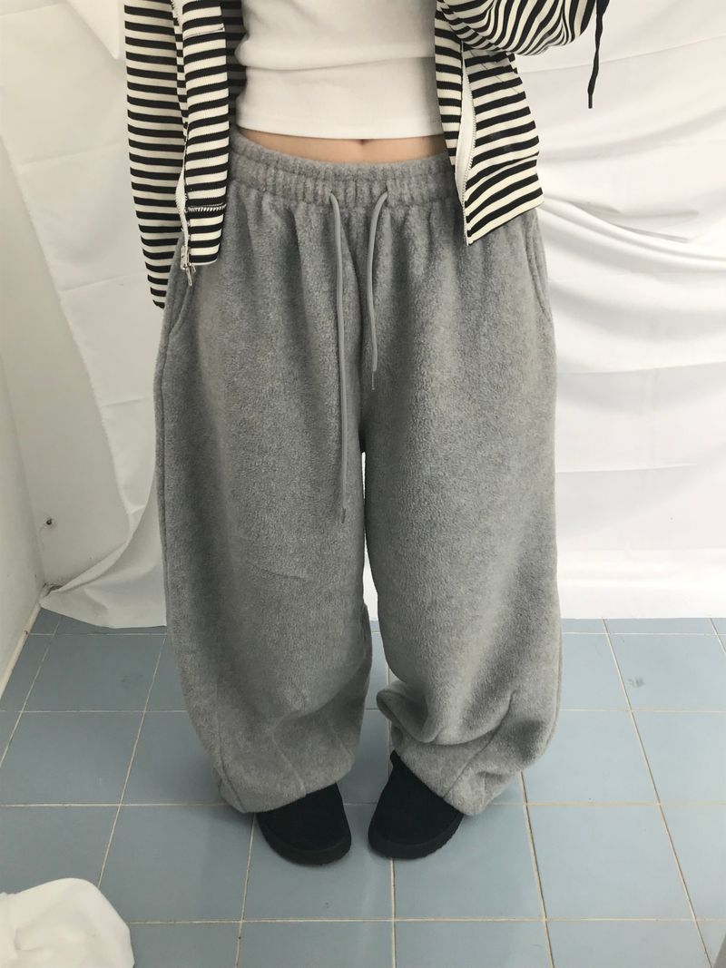 Stripe Semi-Crop Hooded Zip-Up
