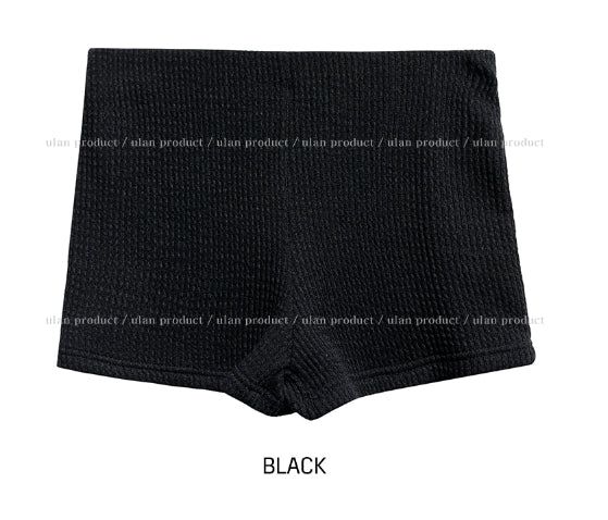 Koiz ribbed knitwear short pants