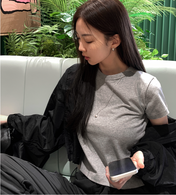 Weekly Better Crop Short Sleeve Tee / 4 colors