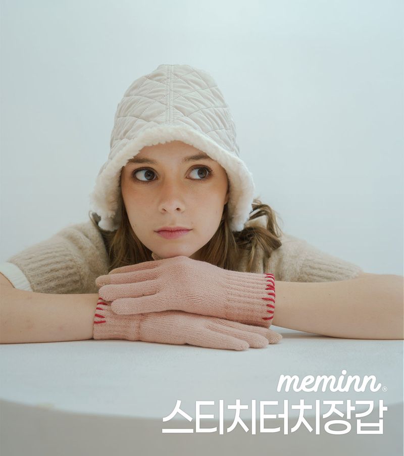 stich touch finger gloves 5colors