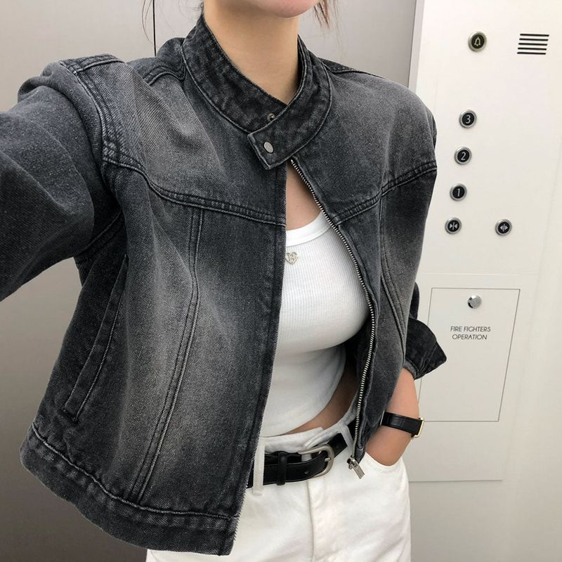 [BELLIDE MADE] BAND COLOR DENIM JACKET