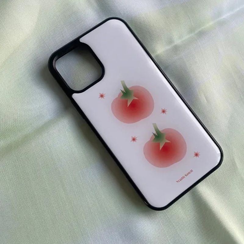 Tomato Red Epoxy Bumper Case