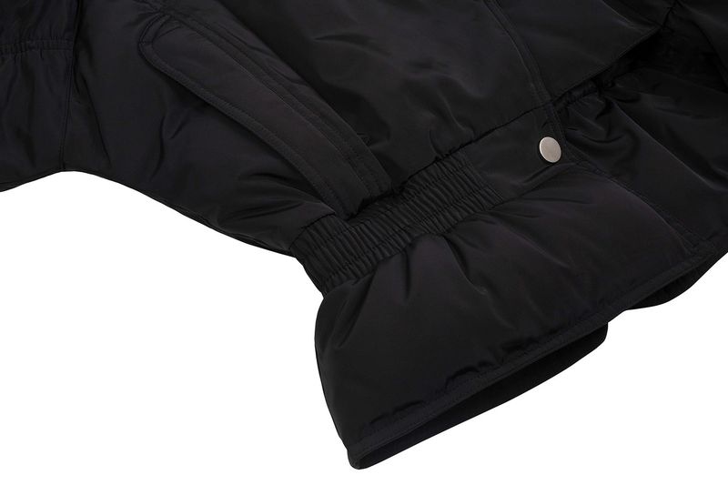Double Layered Goose Down Jacket _ Black